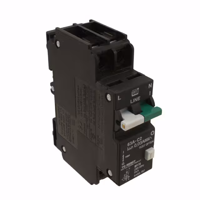 C63A2P-GFI American Electrical Inc. Disyuntores